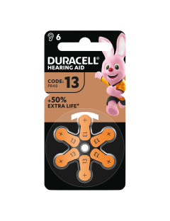 Duracell Bateria Słuchowa Activair DA13 Pomarańczo